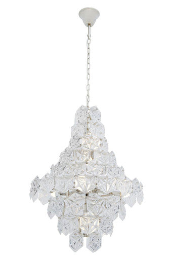 Tiered Glass Chandelier | Helena