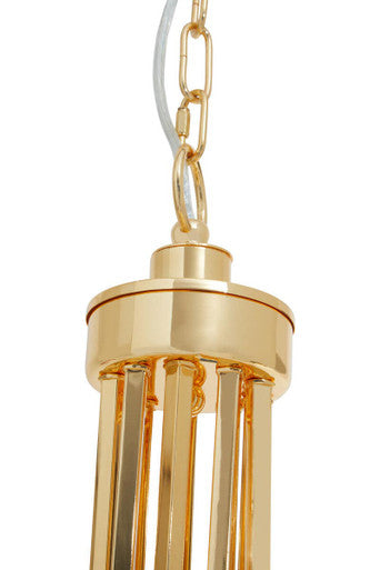 Glamour Gold and Agate 10 Light Ceiling Light