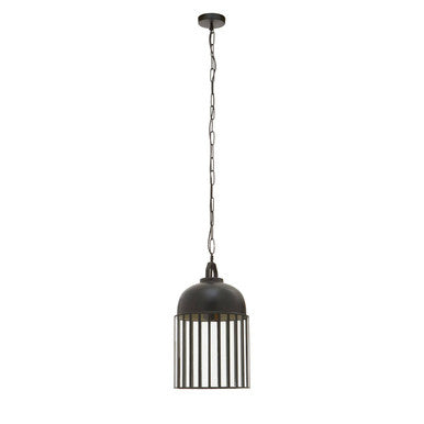 Preston Antique Black Pendant Light