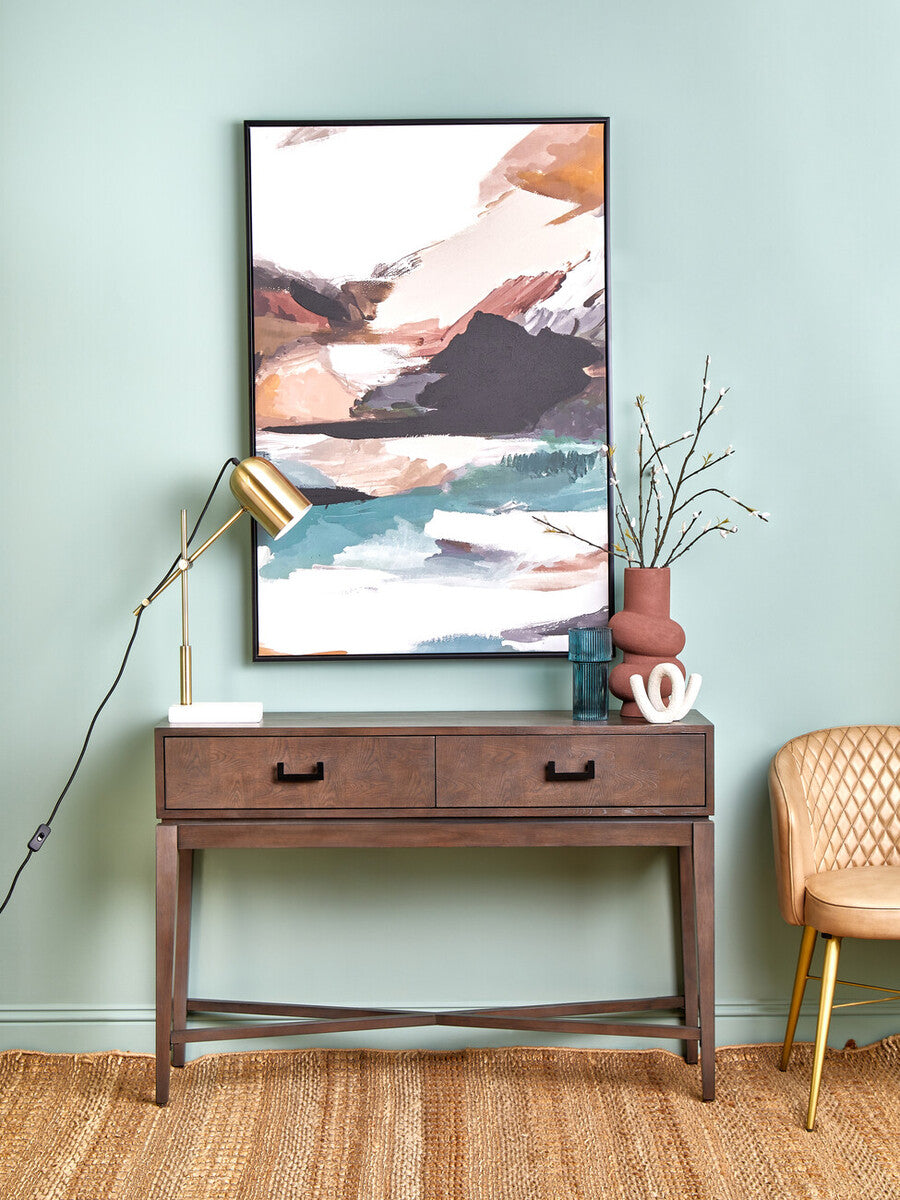 Equipoise Gold Shade Desk Lamp