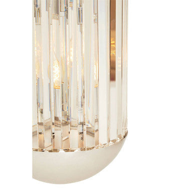Chrome Finish 6 Bulb Pendant Light | Kensington Townhouse