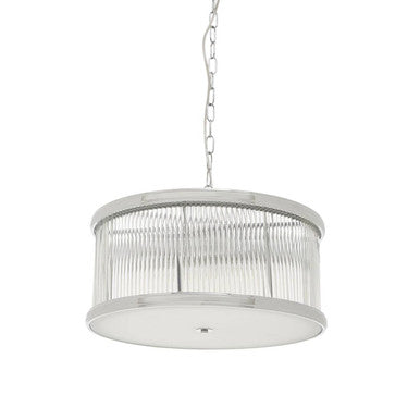 Nickel Pendant Light | Kensington Townhouse