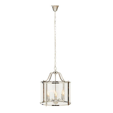 6 Bulb Chrome Pendant Light | Hampstead