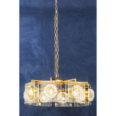 8 Bulb Pendant Light | Kensington Townhouse