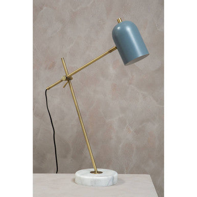 Newton Grey Shade Desk Lamp