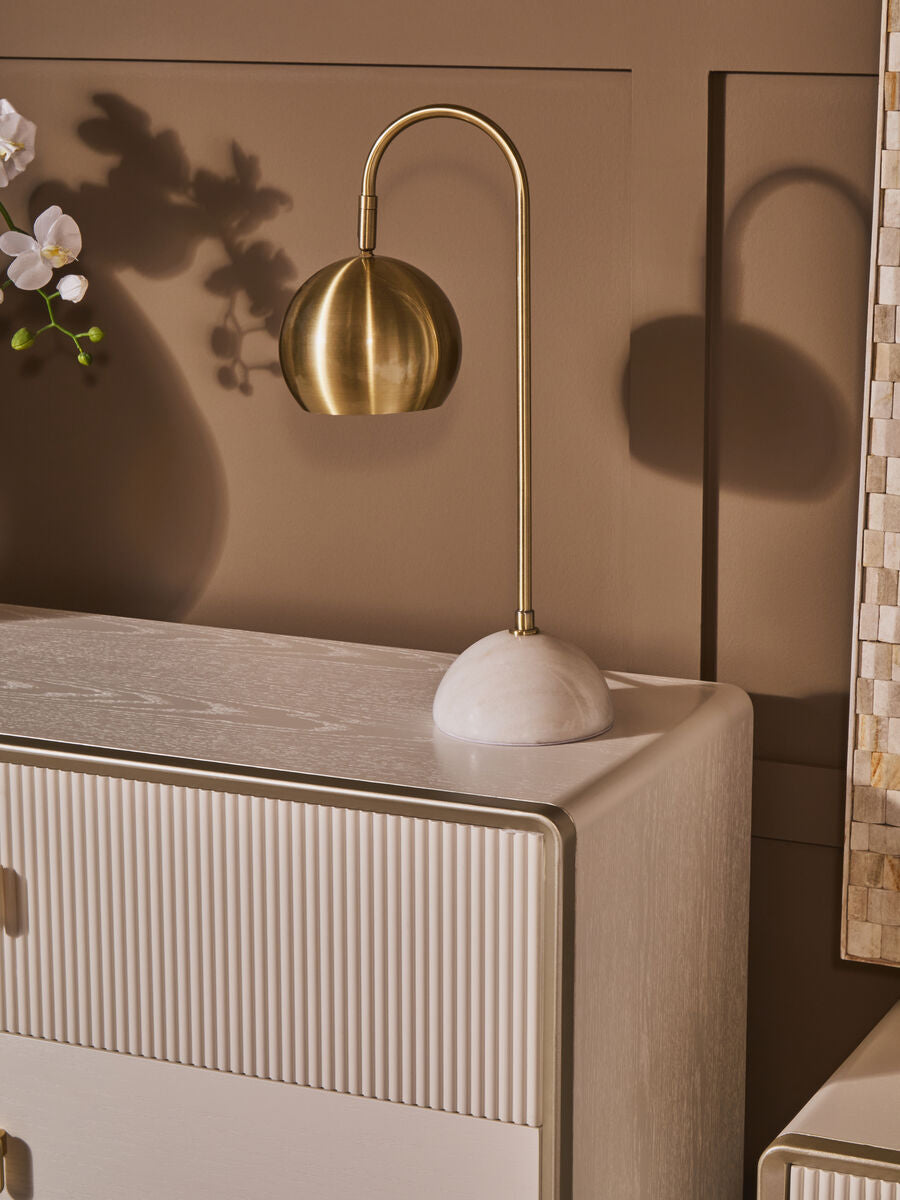 Globe Shaped Desk Lamp | Newton