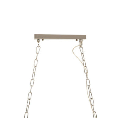 Chrome Eight Bulb Pendant Light | Karli