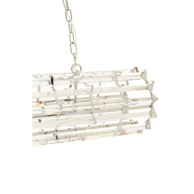 Chrome Eight Bulb Pendant Light | Karli