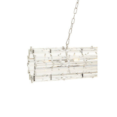 Chrome Eight Bulb Pendant Light | Karli