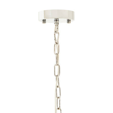 Chrome Finish Small Vertical Pendant Light | Karli