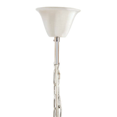 Glass and Chrome Finish Prism Light with Fifteen Bulbs | Karli