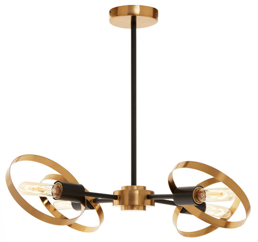 Trieste Four Bulb Ring Pendant Light