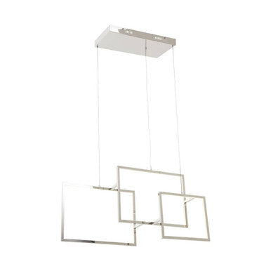 Trieste Three Square Pendant Light