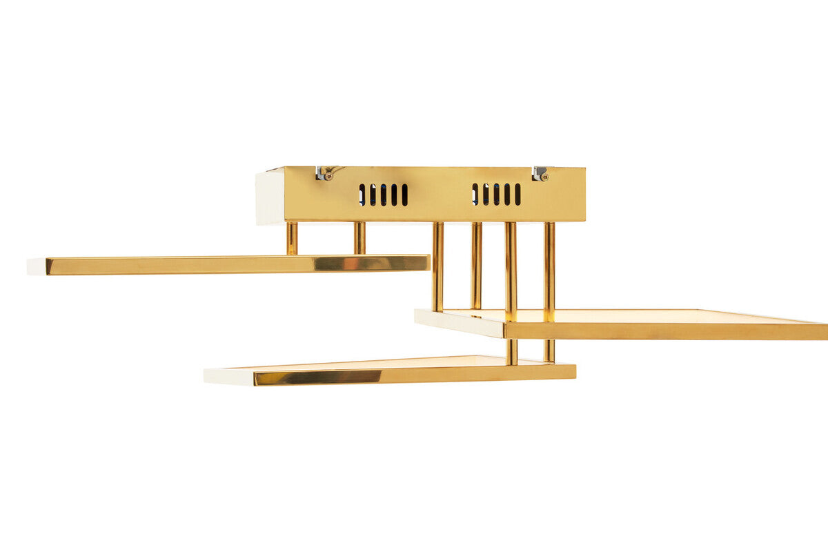 Trieste Three Square Ceiling Light