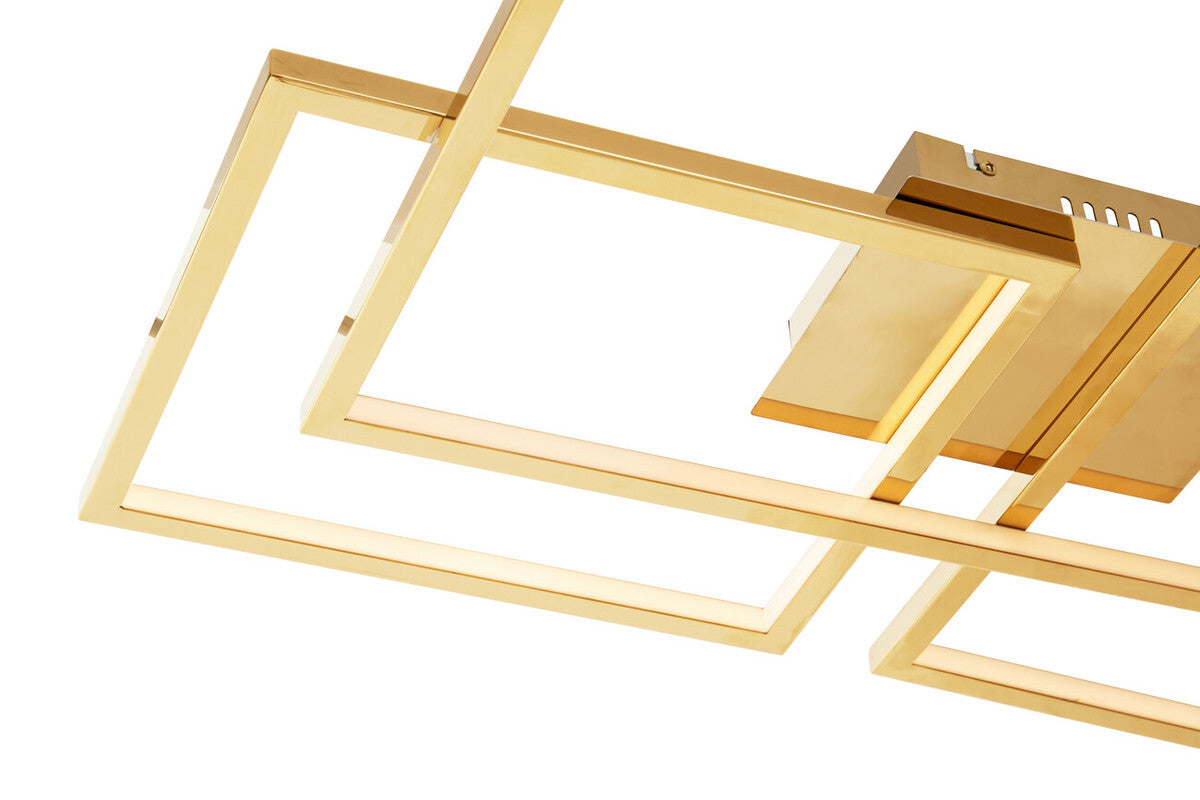 Trieste Four Square Ceiling Light