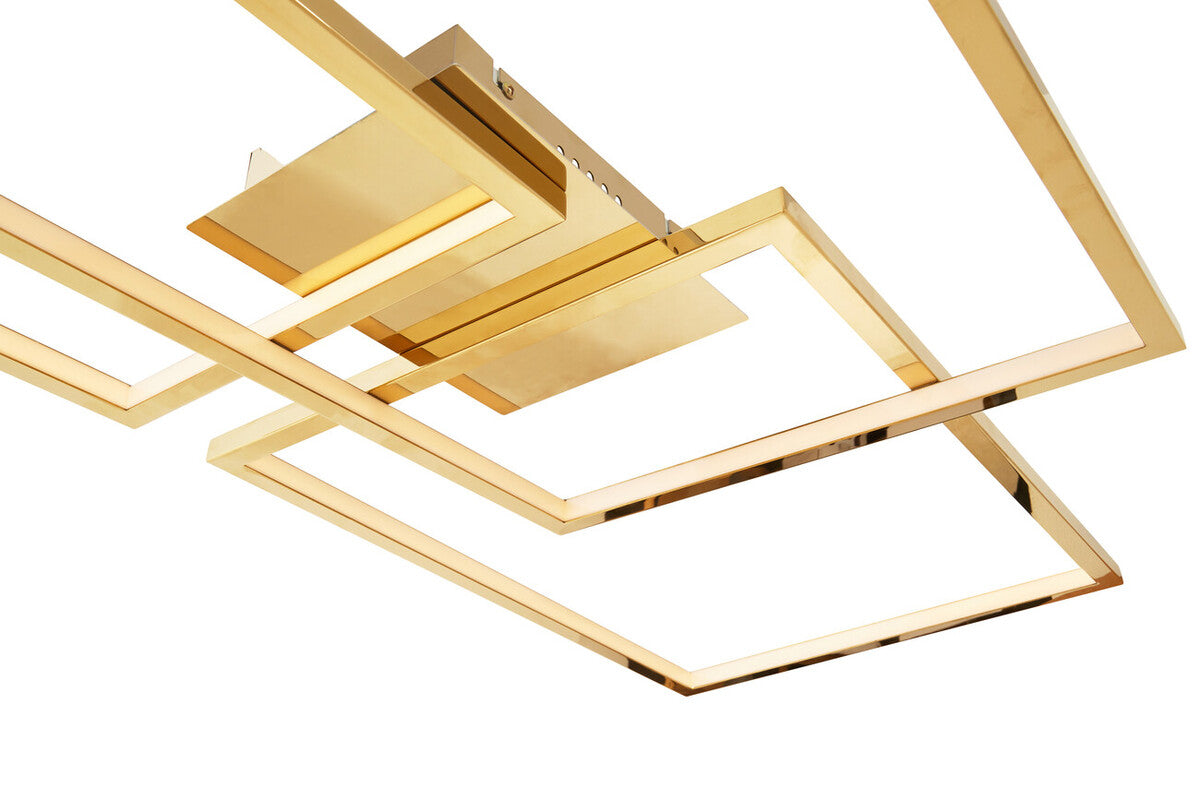 Trieste Four Square Ceiling Light