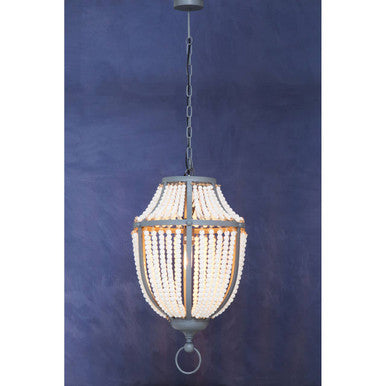 Lapiz White Grey Chandelier