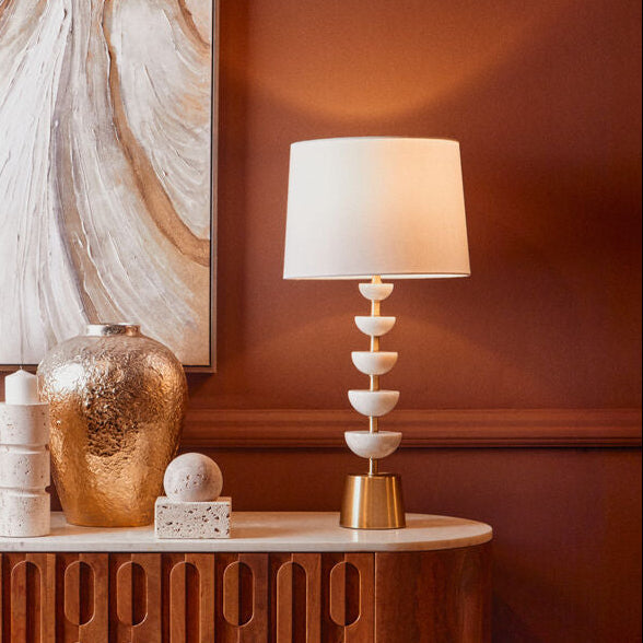 OcalaÃ‚Â White Table Lamp