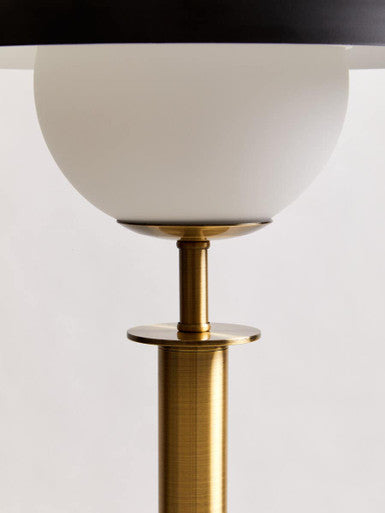 Octavia Gold Finish Metal Table Lamp