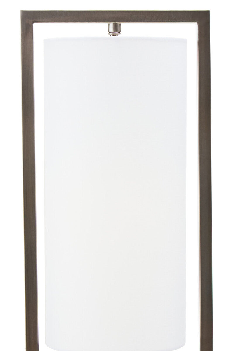 Atkins Nickel Finish Table Lamp