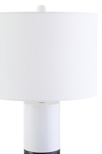 Black and White Marble Table Lamp | Eben