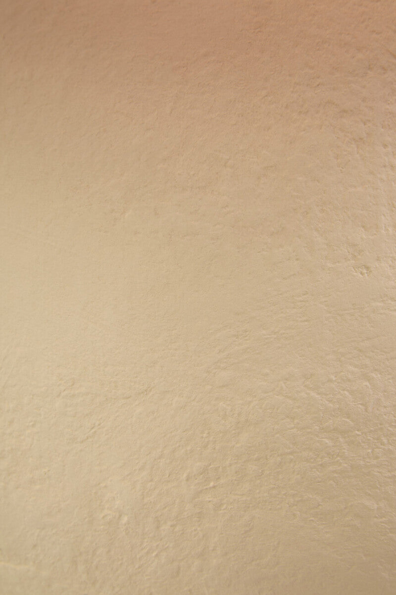 Carta 58cm Natural Papier Mache Table Lamp With Rust Raffia Shade