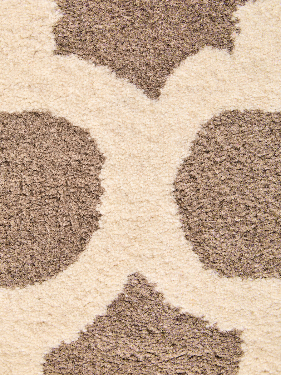 Bosie Hampstead White and Natural Rug
