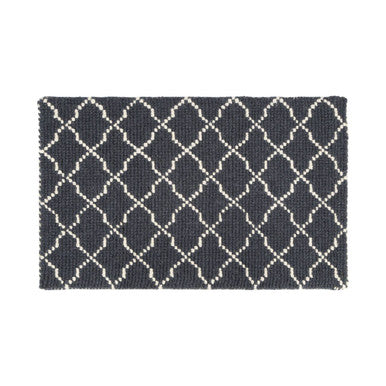 Bosie Large Diamond Lattice Rug | Kensington Townhouse