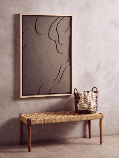 Argento Brown Rattan Storage Baskets- Set of 3