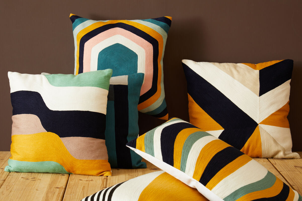 Stripes Design Cushion | Bosie Ozella