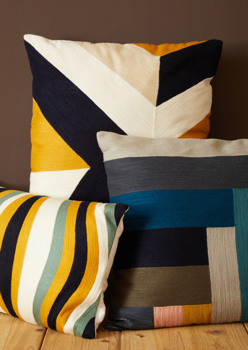 Stripes Design Cushion | Bosie Ozella