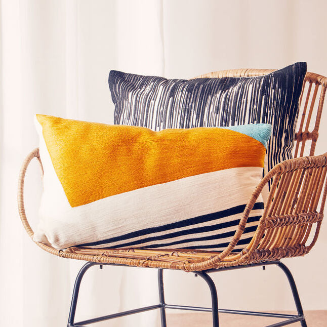 Diagonal Design Cushion | Bosie Ozella