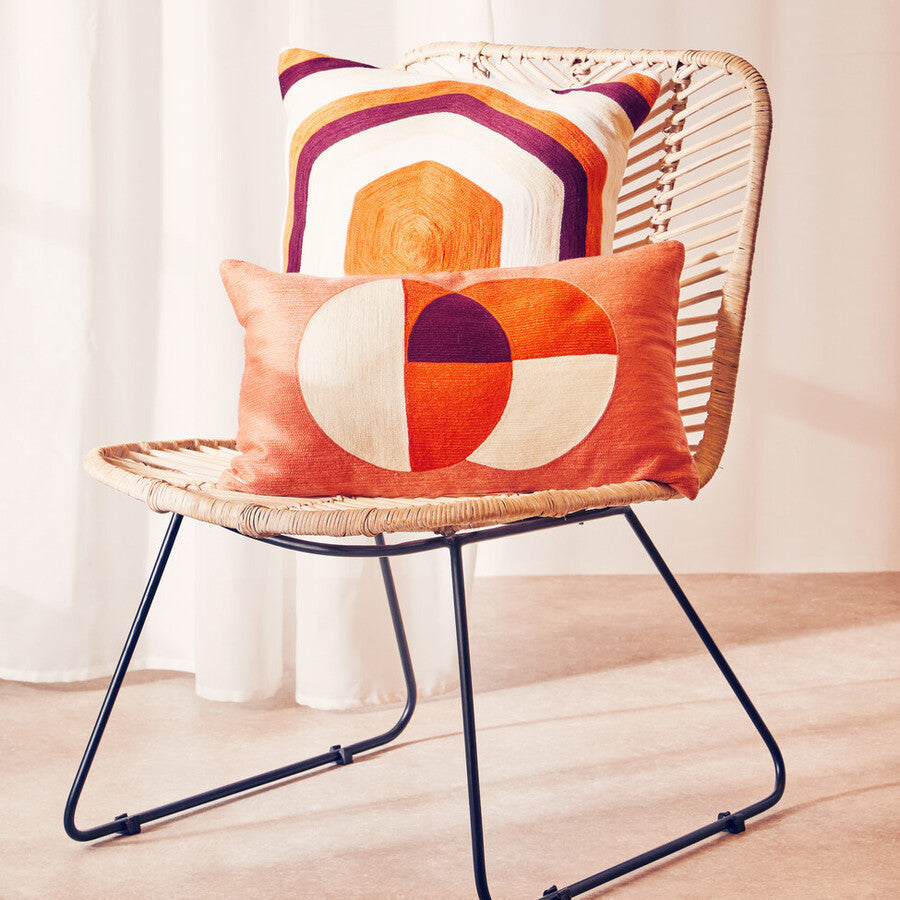 Hexagonal Multicolour Cushion | Bosie Ozella