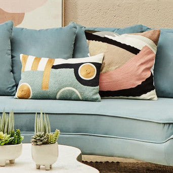 Bosie Ozella Assorted Colour Square Cushion