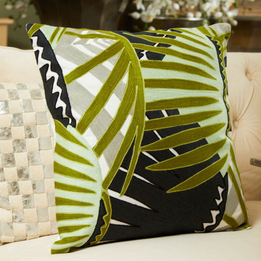 Bosie Ozella Botanical Green Cushion