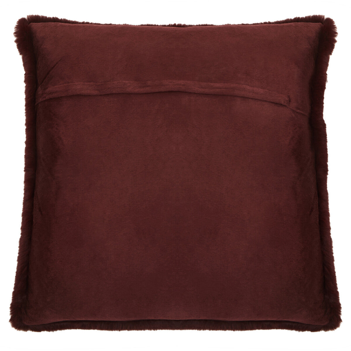 Bosie Red Wine Square Cushion | Lamina