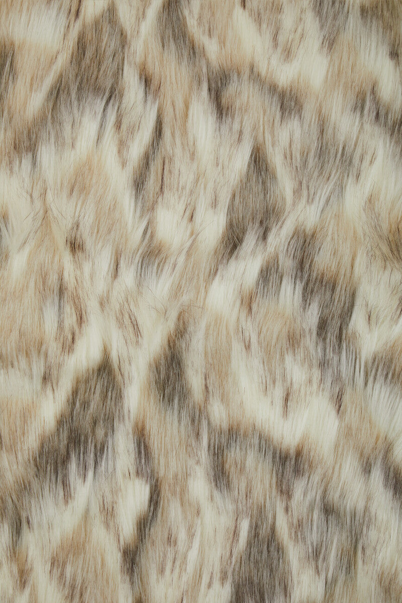 Bosie Lamina Natural Fur Throw