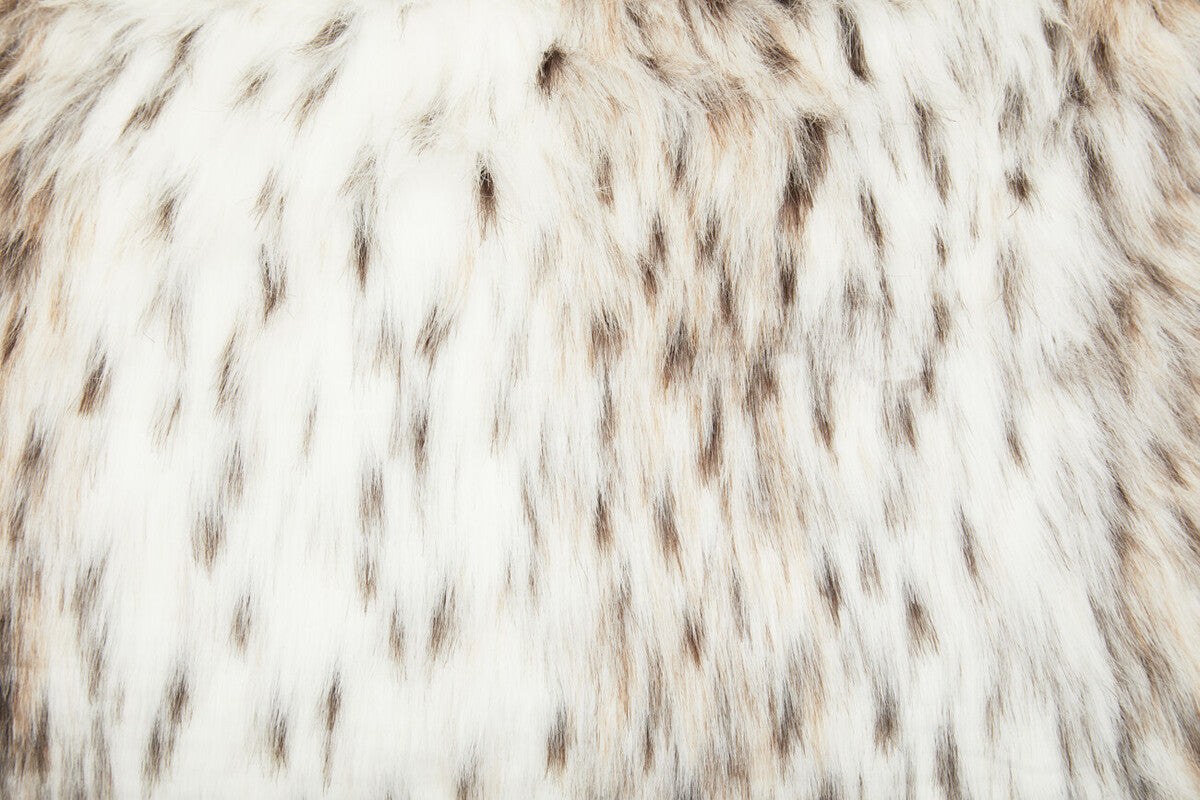 Bosie Animal Print Rectangular Fur Cushion | Lamina