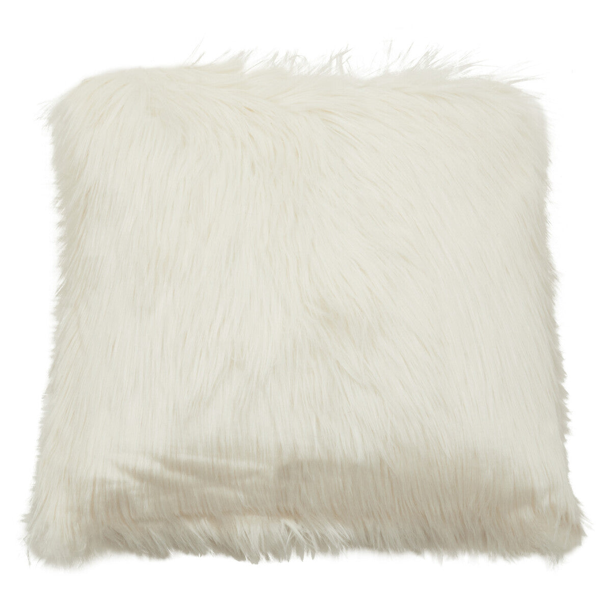 Bosie Lamina Cream Square Fur Cushion