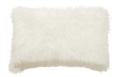 Bosie Cream Fur Cushion | Lamina