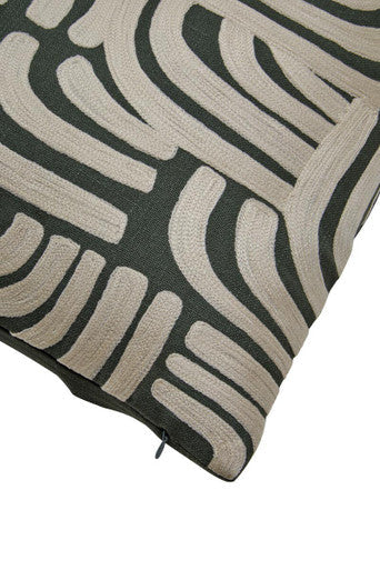 Natural and Green Cushion | Bosie Ozella