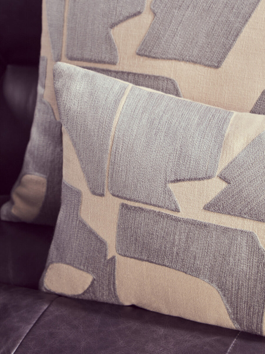 Bosie Ozella Natural And Grey Cushion