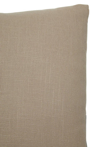 Bosie Ozella Natural And Grey Square Cushion