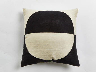 Cream and Black Cushion | Bosie Ozella
