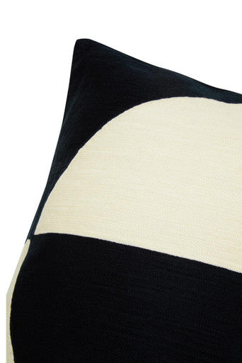 Cream and Black Cushion | Bosie Ozella