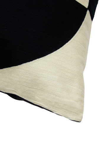 Cream and Black Cushion | Bosie Ozella
