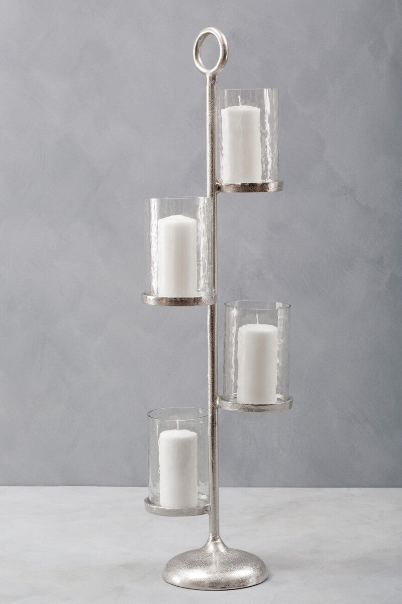 Verve Floor Standing 4-Light Candle Holder