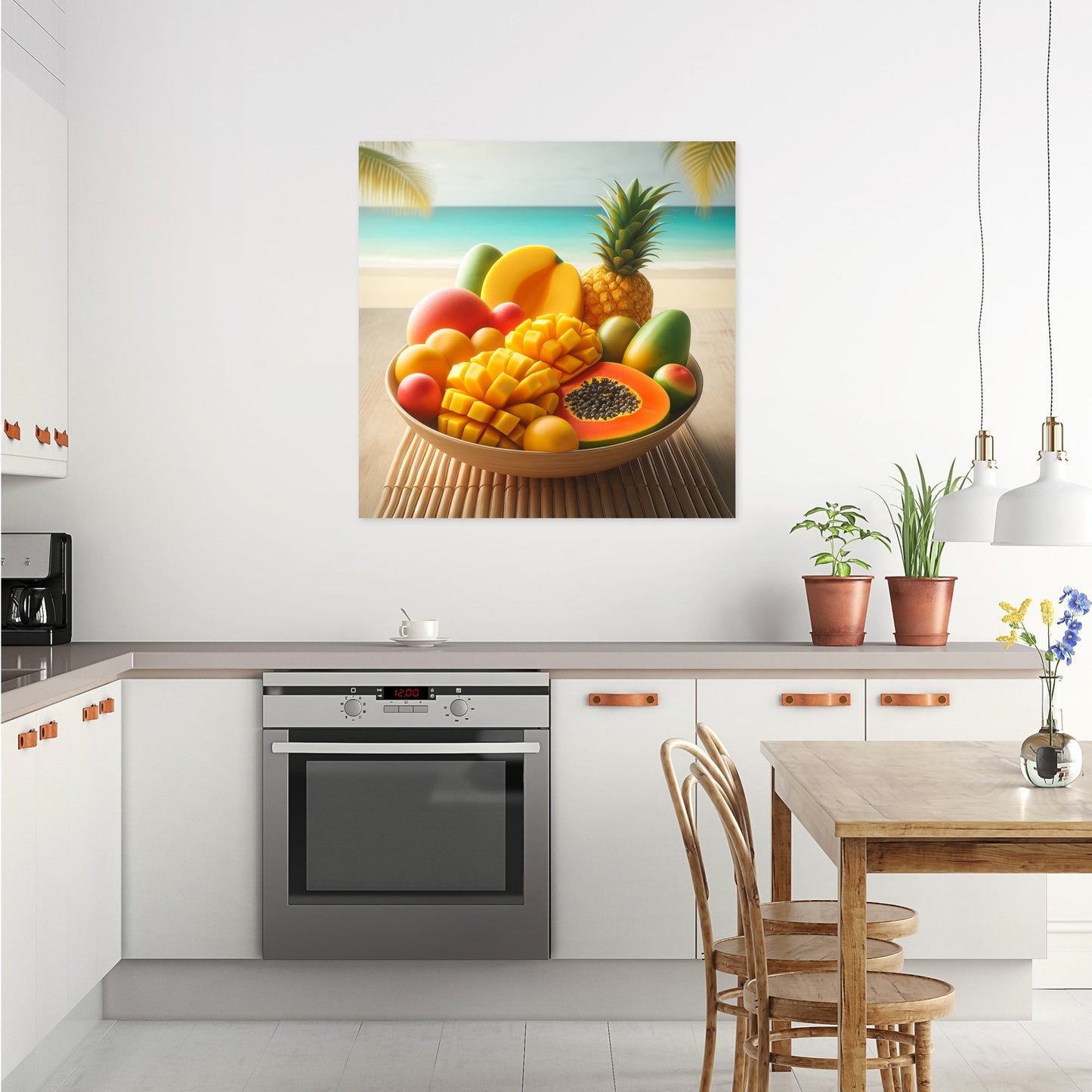 Tropical Fruit Medley Canvas