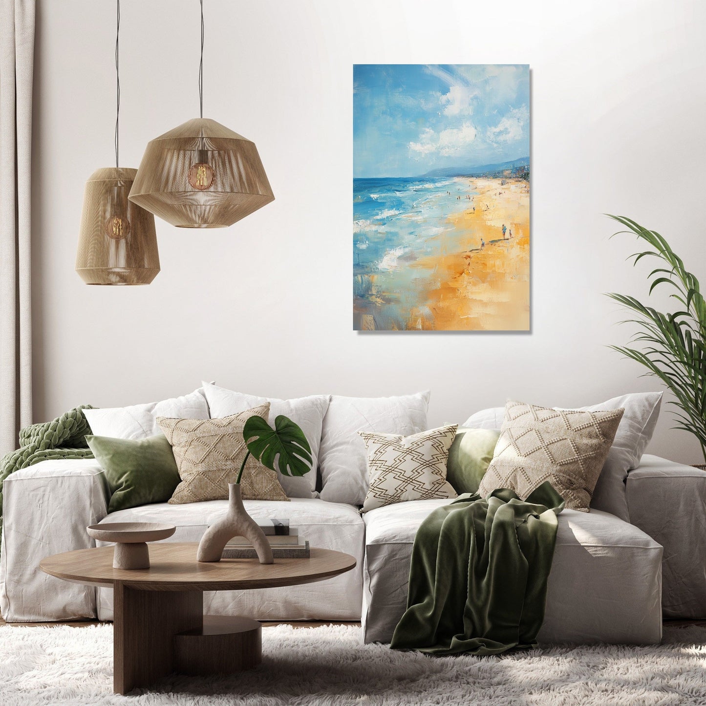 Blissful Beach Days Canvas