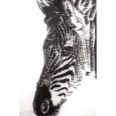 Modello Zebra Sculpture Wall Art